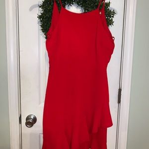 Gianni Bini red dress